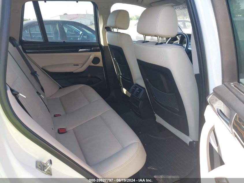 2011 BMW X3 xDrive28I VIN: 5UXWX5C53BL710195 Lot: 39627797