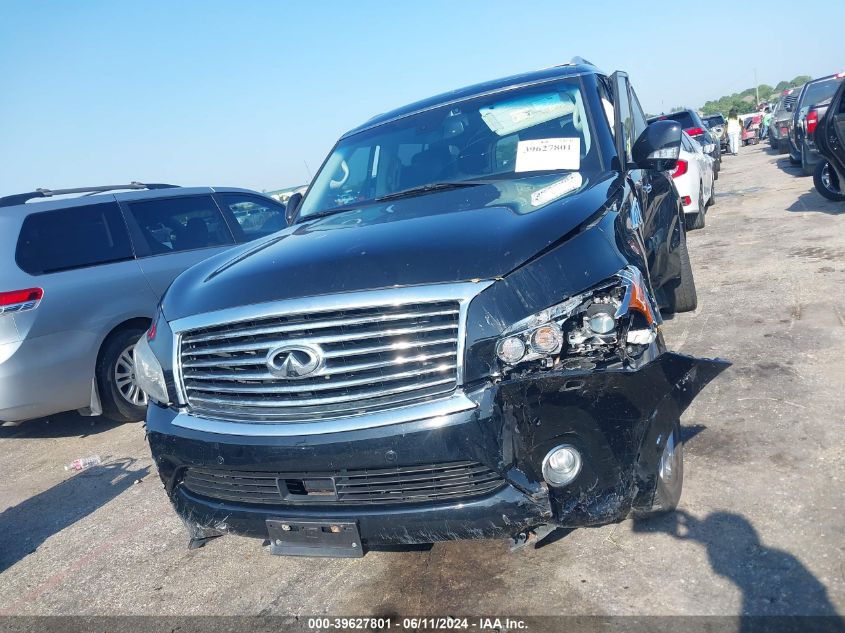 2014 Infiniti Qx80 VIN: JN8AZ2NF1E9555534 Lot: 39627801