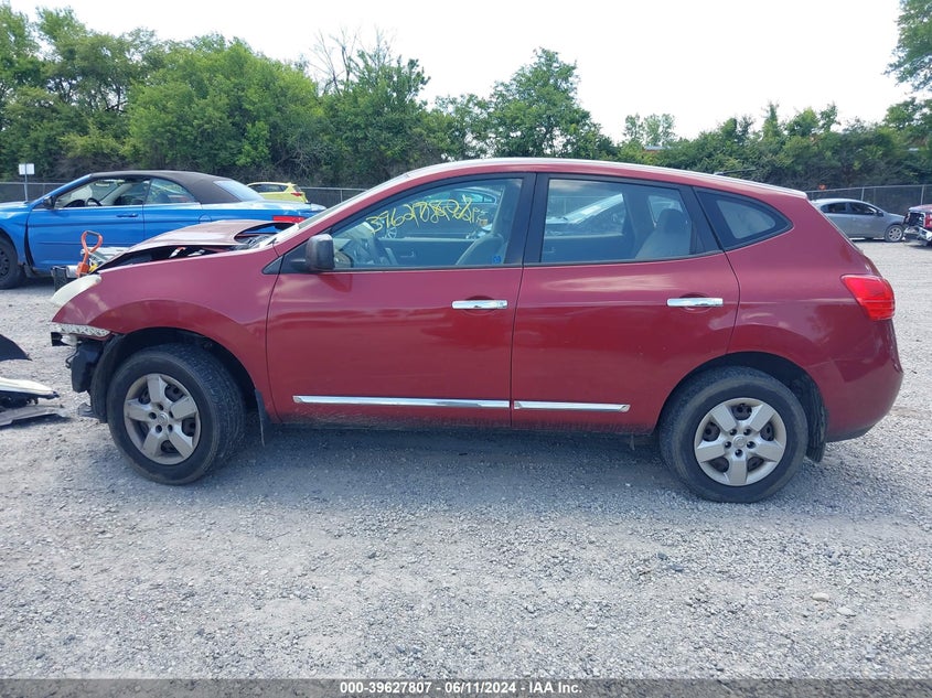 2015 Nissan Rogue Select S VIN: JN8AS5MV7FW758123 Lot: 39627807