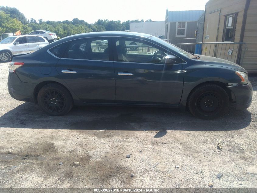 2014 NISSAN SENTRA FE+ S/FE+ SV/S/SL/SR/SV - 1N4AB7AP1EN852621