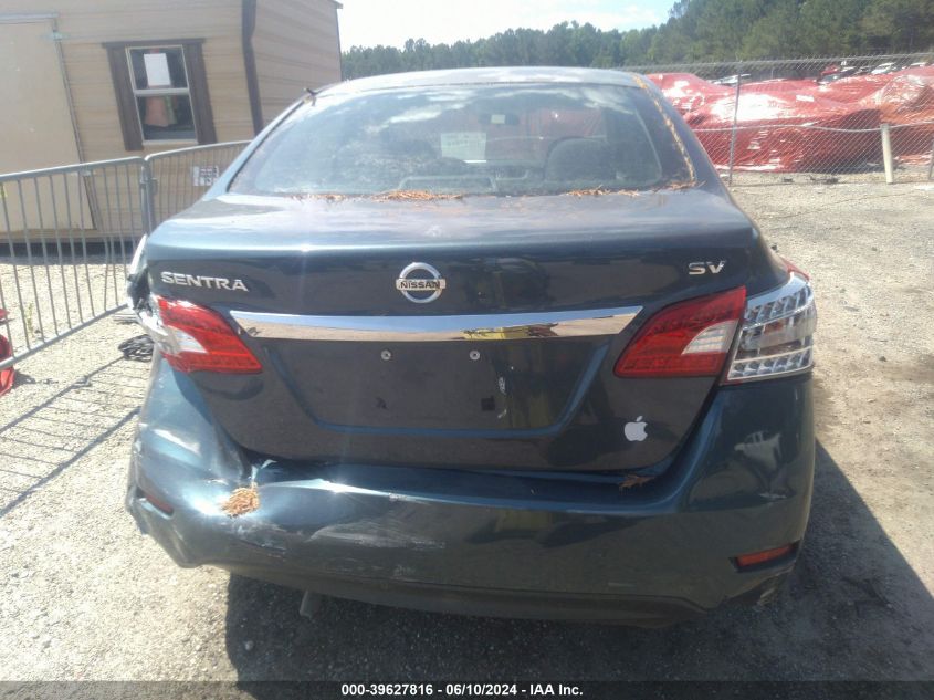 2014 Nissan Sentra Fe+ S/Fe+ Sv/S/Sl/Sr/Sv VIN: 1N4AB7AP1EN852621 Lot: 39627816