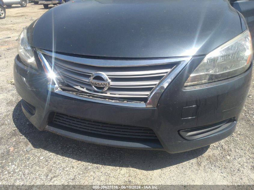 2014 Nissan Sentra Fe+ S/Fe+ Sv/S/Sl/Sr/Sv VIN: 1N4AB7AP1EN852621 Lot: 39627816