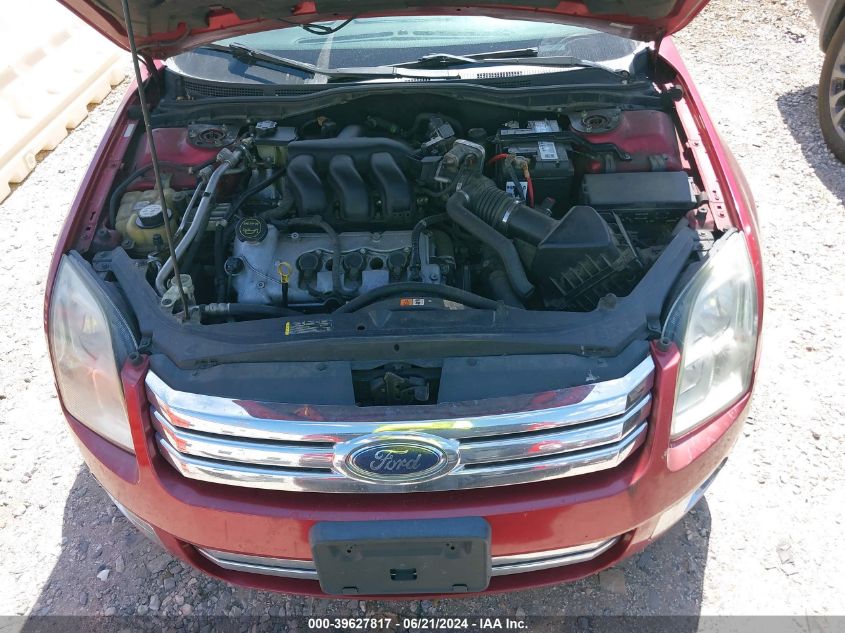 2009 Ford Fusion Sel VIN: 3FAHP08109R105930 Lot: 39627817