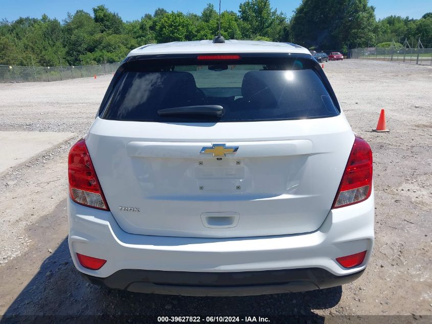 2020 Chevrolet Trax Fwd Ls VIN: KL7CJKSB6LB314908 Lot: 39627822