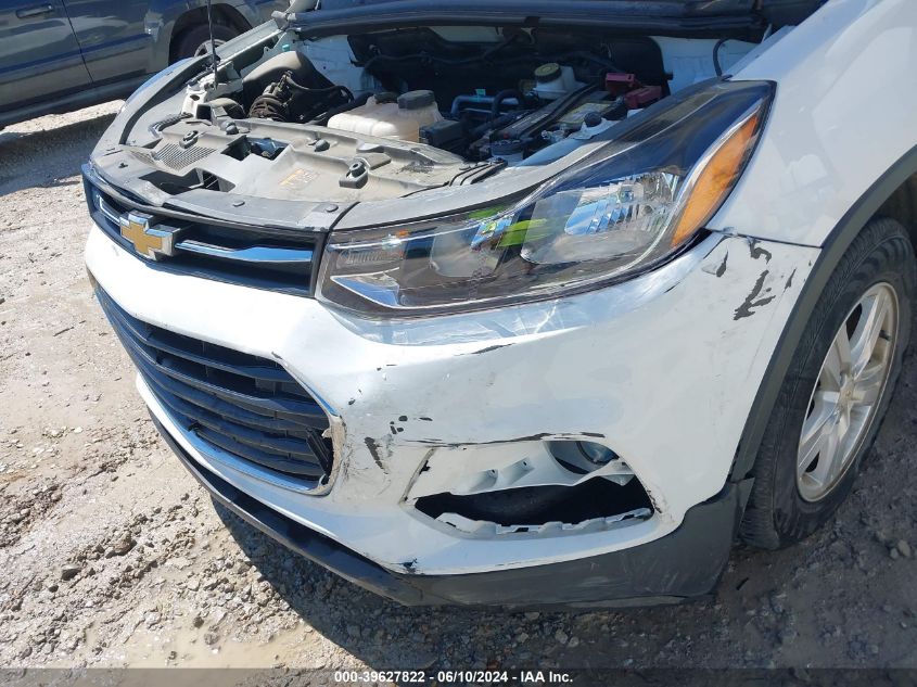 2020 Chevrolet Trax Fwd Ls VIN: KL7CJKSB6LB314908 Lot: 39627822