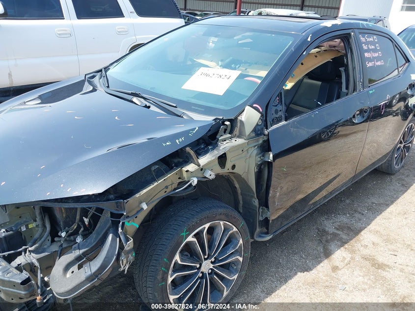 2016 Toyota Corolla S Plus VIN: 5YFBURHEXGP455567 Lot: 39627824