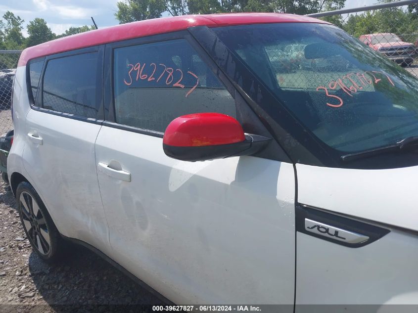 2017 Kia Soul + VIN: KNDJP3A59H7466881 Lot: 39627827