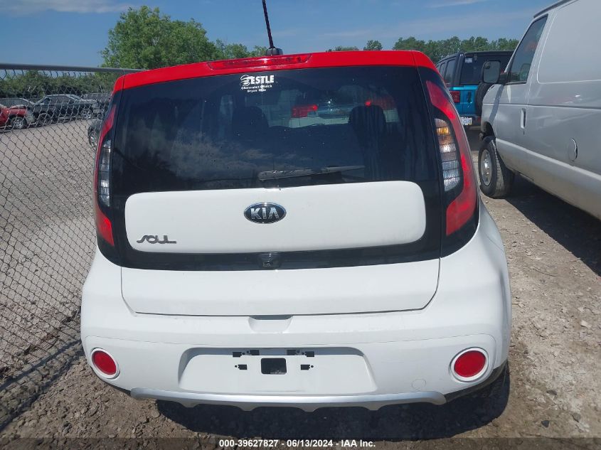 2017 Kia Soul + VIN: KNDJP3A59H7466881 Lot: 39627827