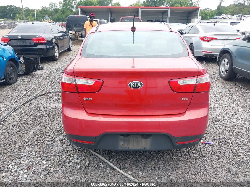 2015 Kia Rio Lx VIN: KNADM4A30F6455617 Lot: 39627849