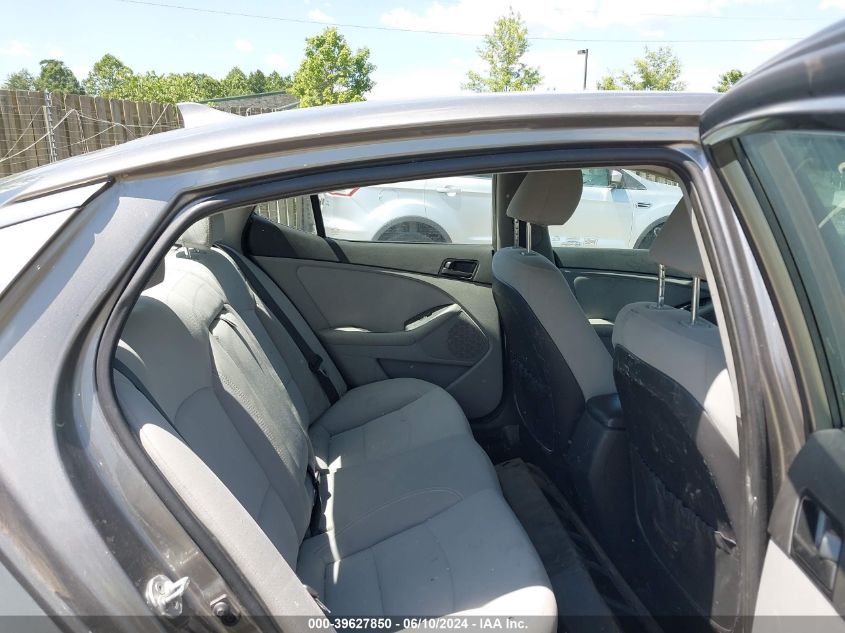 2013 Kia Optima Lx VIN: 5XXGM4A79DG150747 Lot: 39627850