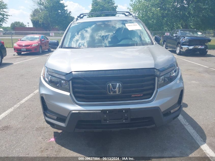 2023 Honda Ridgeline Sport VIN: 5FPYK3F17PB027780 Lot: 39627884