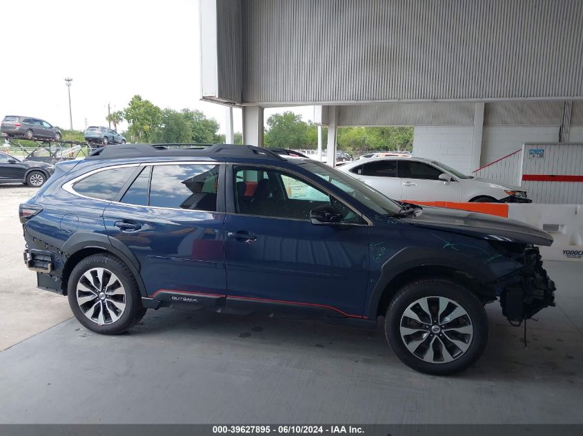 2023 Subaru Outback Limited VIN: 4S4BTANC1P3121746 Lot: 39627895