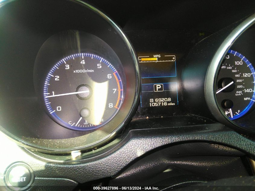 2016 Subaru Outback 2.5I Limited VIN: 4S4BSALC6G3268196 Lot: 39627896