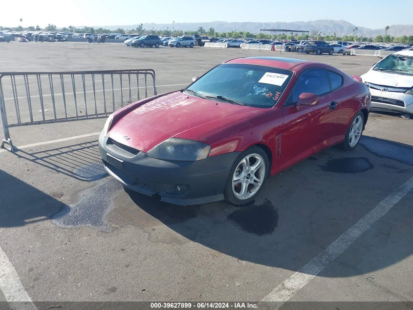 2006 Hyundai Tiburon Gt/Gt Limited/Se VIN: KMHHN65F56U228996 Lot: 39627899