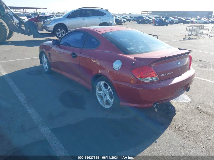 2006 Hyundai Tiburon Gt/Gt Limited/Se VIN: KMHHN65F56U228996 Lot: 39627899