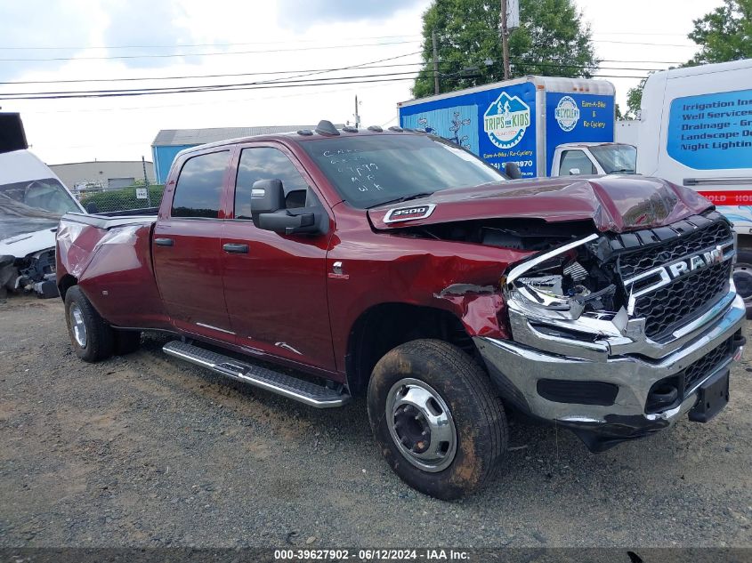 2024 Ram 3500 Tradesman 4X4 8' Box VIN: 3C63RRGLXRG129287 Lot: 39627902