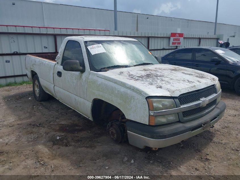 2003 Chevrolet Silverado 1500 Work Truck VIN: 1GCEC14X43Z253798 Lot: 39627904