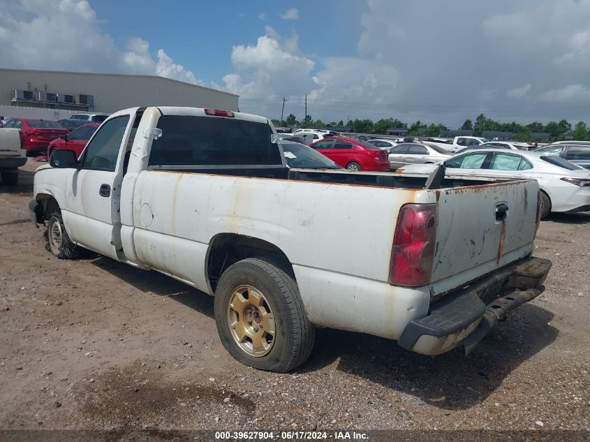 2003 Chevrolet Silverado 1500 Work Truck VIN: 1GCEC14X43Z253798 Lot: 39627904