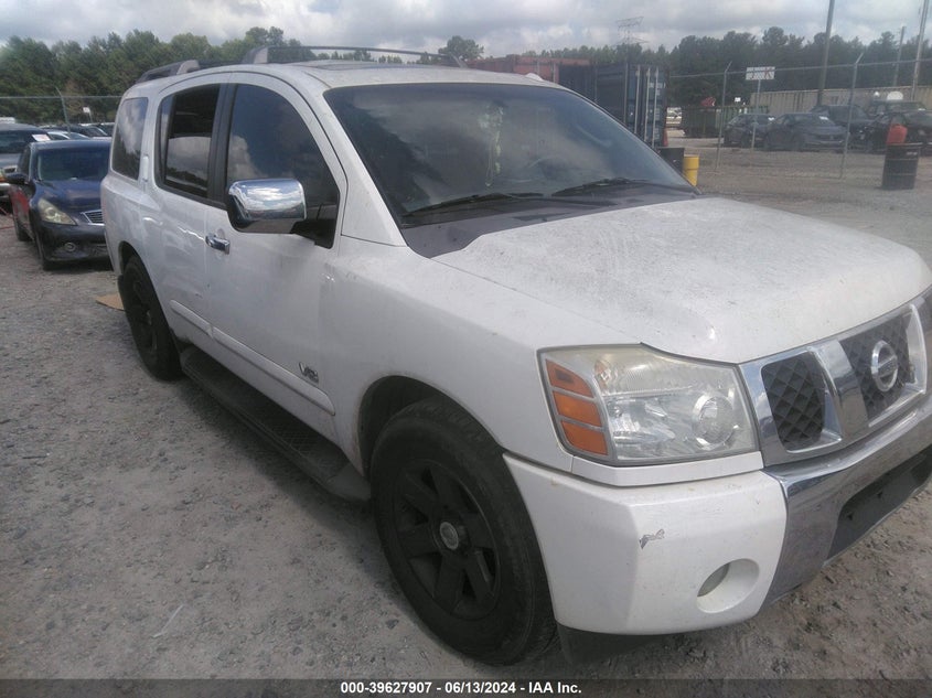 2006 Nissan Armada Le VIN: 5N1AA08A46N716731 Lot: 39627907