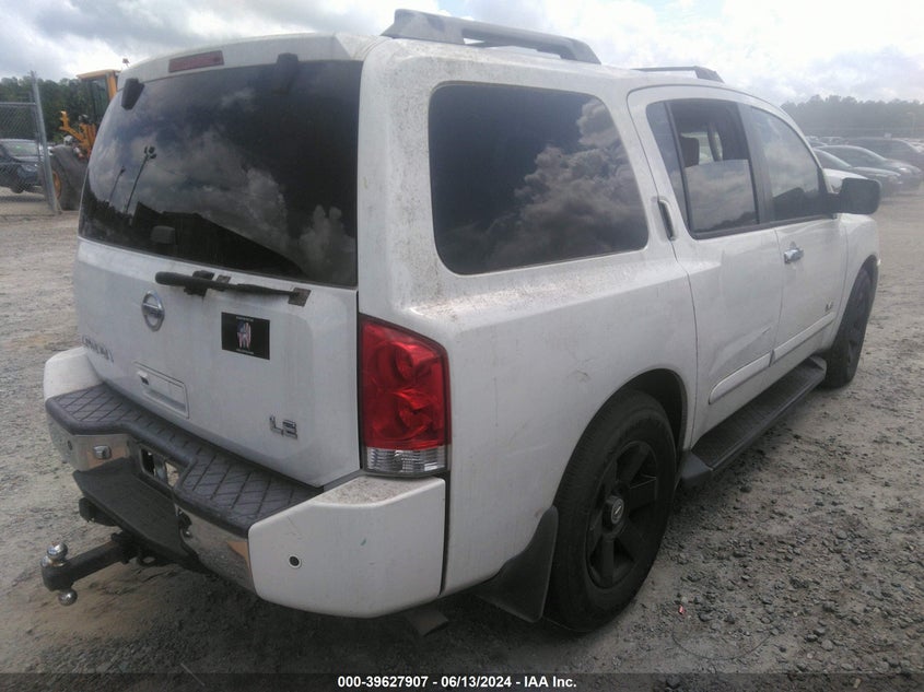 2006 Nissan Armada Le VIN: 5N1AA08A46N716731 Lot: 39627907