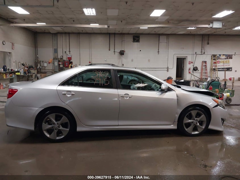 2012 Toyota Camry Se V6 VIN: 4T1BK1FK3CU015344 Lot: 39627915