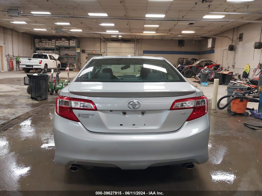 2012 Toyota Camry Se V6 VIN: 4T1BK1FK3CU015344 Lot: 39627915
