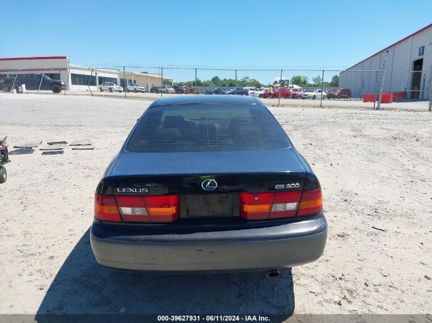 1997 Lexus Es 300 VIN: JT8BF22G9V0046218 Lot: 39627931
