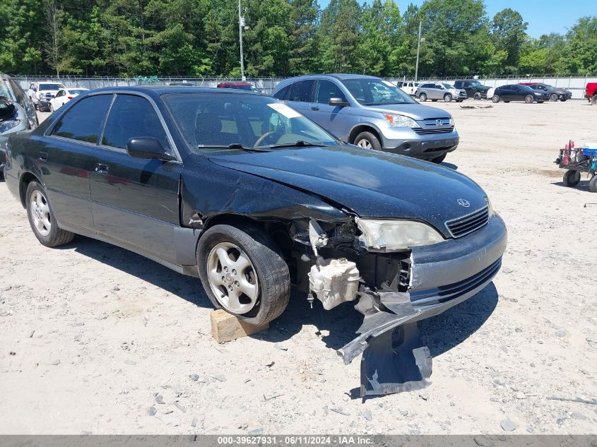 1997 Lexus Es 300 VIN: JT8BF22G9V0046218 Lot: 39627931
