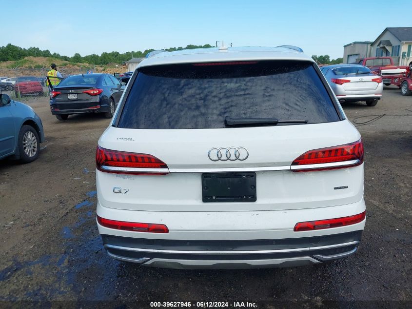 2020 Audi Q7 Premium Plus 55 Tfsi Quattro Tiptronic VIN: WA1LXAF74LD002568 Lot: 39627946