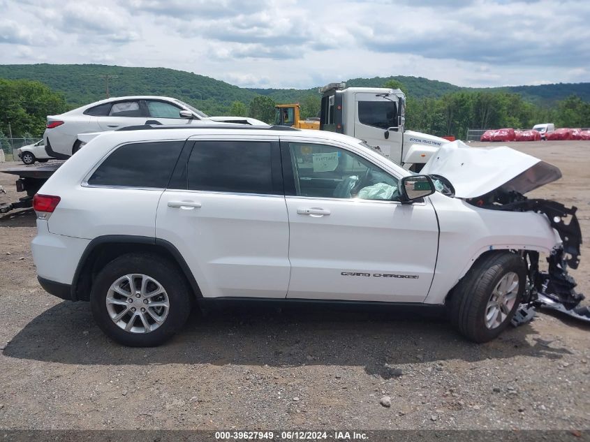 2021 Jeep Grand Cherokee Laredo E 4X4 VIN: 1C4RJFAG1MC780694 Lot: 39627949