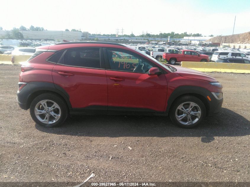 2022 Hyundai Kona Sel VIN: KM8K6CAB7NU762732 Lot: 39627965