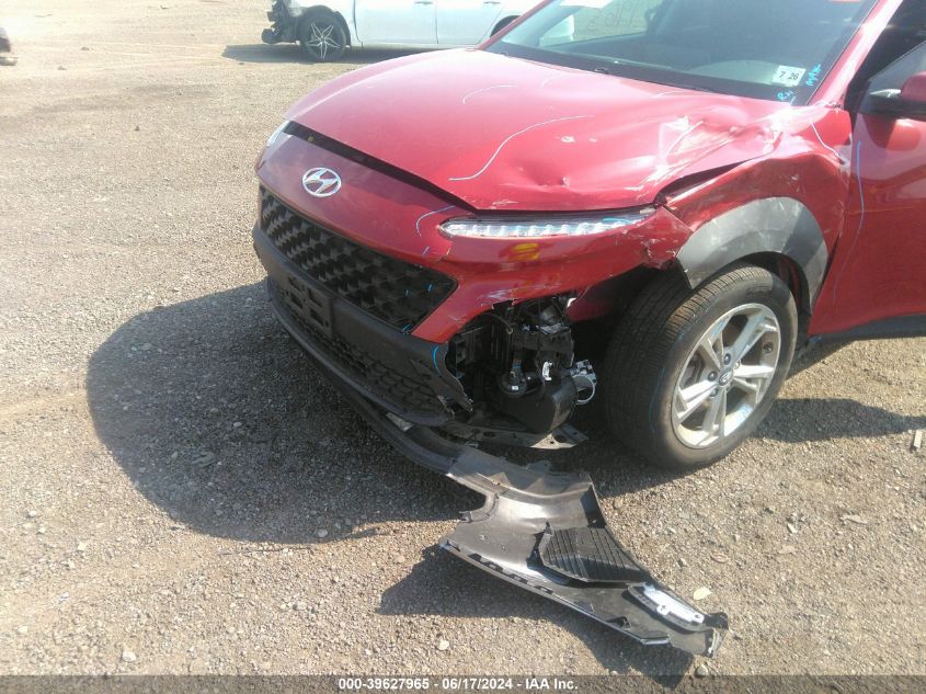 2022 Hyundai Kona Sel VIN: KM8K6CAB7NU762732 Lot: 39627965