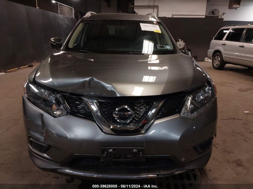 2015 Nissan Rogue Sv VIN: KNMAT2MV6FP579637 Lot: 39628005