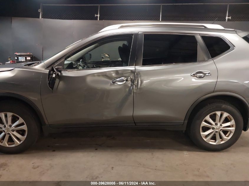 2015 Nissan Rogue Sv VIN: KNMAT2MV6FP579637 Lot: 39628005