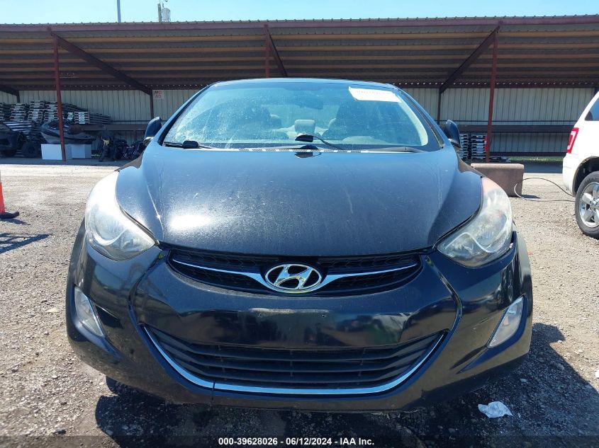 2013 Hyundai Elantra Gls VIN: 5NPDH4AE6DH190519 Lot: 39628026