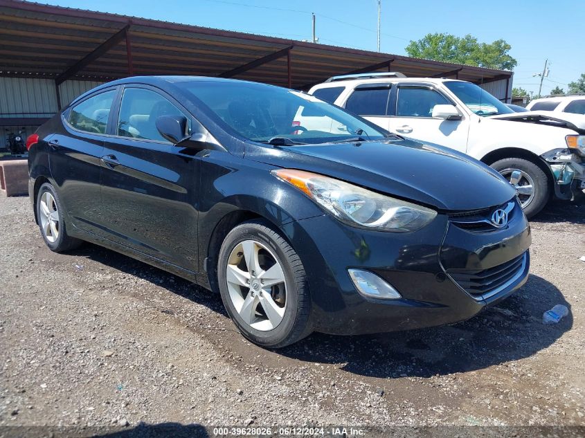 2013 Hyundai Elantra Gls VIN: 5NPDH4AE6DH190519 Lot: 39628026