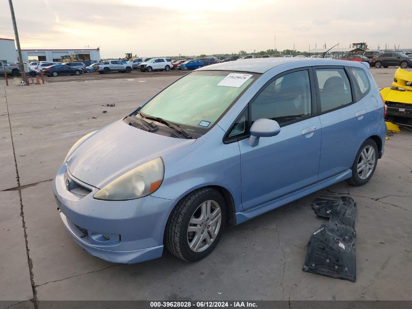 JHMGD38698S019254 2008 Honda Fit Sport