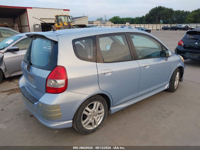 JHMGD38698S019254 2008 Honda Fit Sport