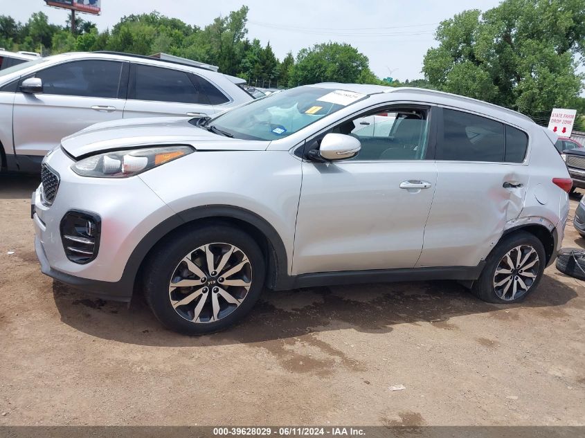 2018 Kia Sportage Ex VIN: KNDPN3AC8J7303059 Lot: 39628029