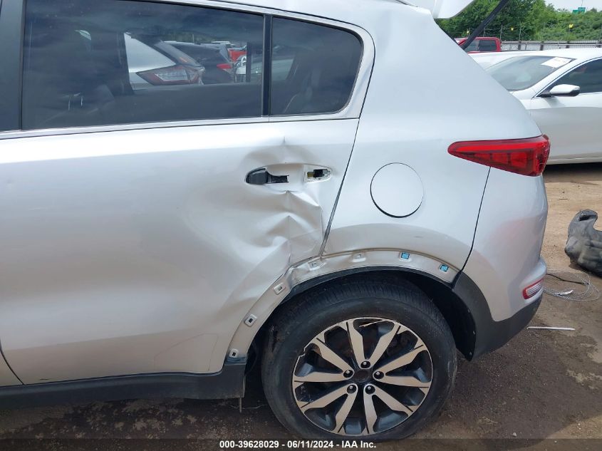 2018 Kia Sportage Ex VIN: KNDPN3AC8J7303059 Lot: 39628029