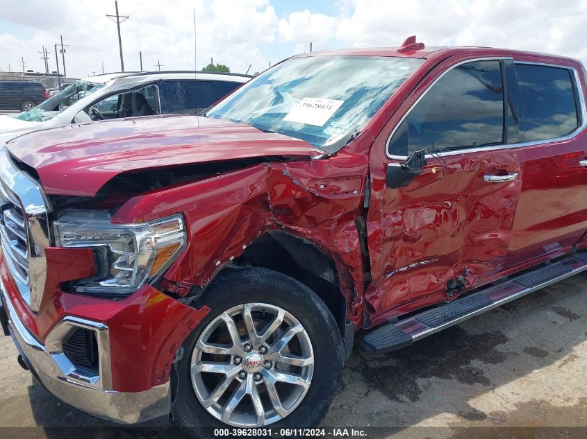 2020 GMC Sierra 1500 4Wd Short Box Slt VIN: 3GTU9DED1LG114115 Lot: 39628031