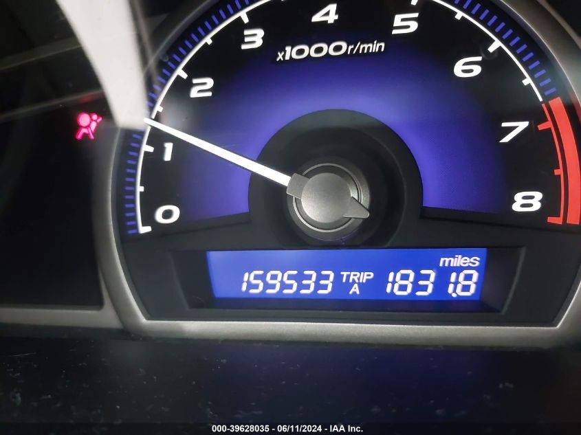 2008 Honda Civic Lx VIN: 2HGFA16538H339960 Lot: 39628035