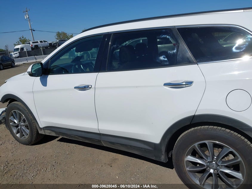 2017 Hyundai Santa Fe Se VIN: KM8SNDHFXHU173969 Lot: 39628045