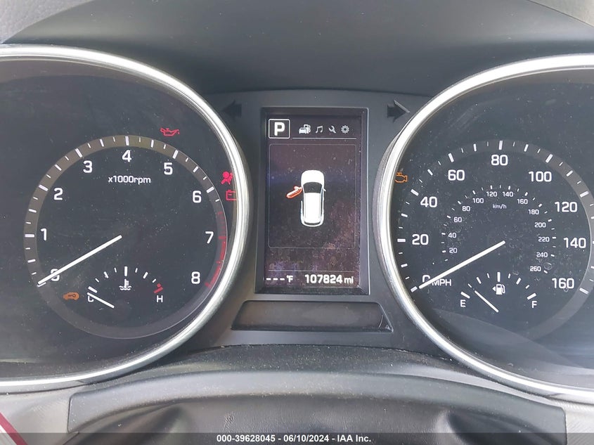 2017 Hyundai Santa Fe Se VIN: KM8SNDHFXHU173969 Lot: 39628045