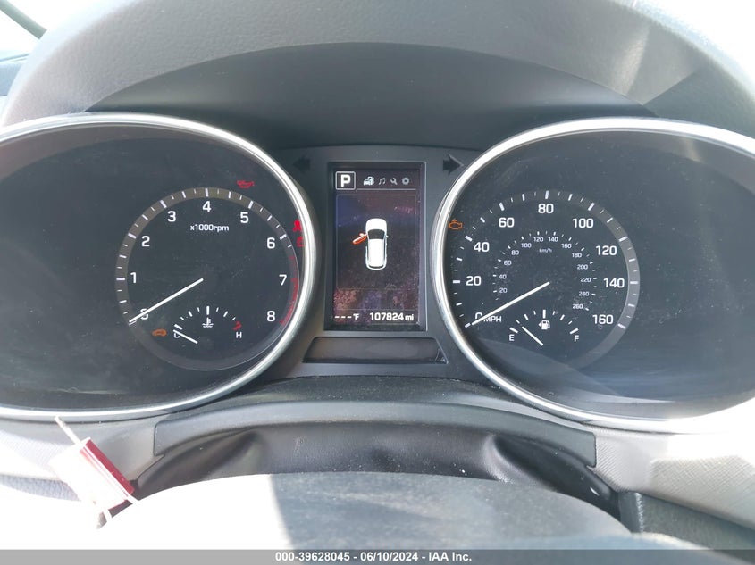 2017 Hyundai Santa Fe Se VIN: KM8SNDHFXHU173969 Lot: 39628045