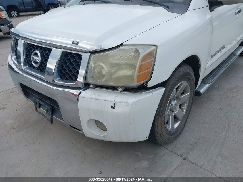 2006 Nissan Titan Se VIN: 1N6BA06A46N575670 Lot: 39628047