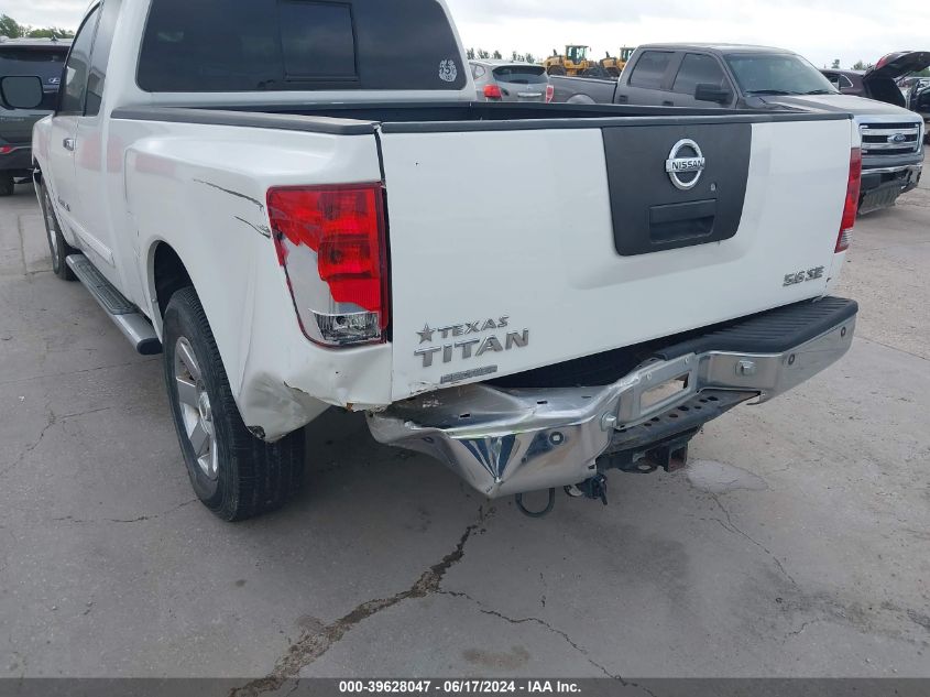 2006 Nissan Titan Se VIN: 1N6BA06A46N575670 Lot: 39628047