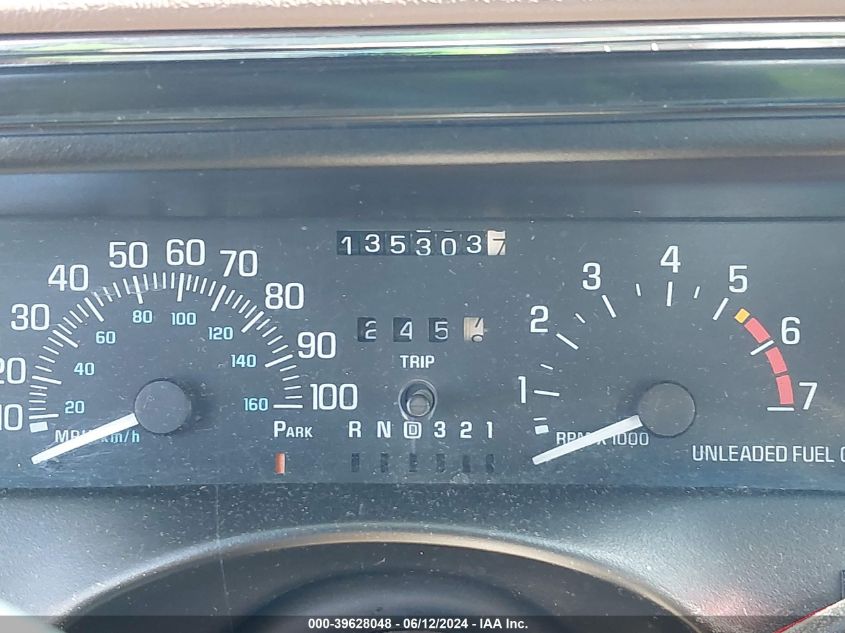 1994 Buick Lesabre Limited VIN: 1G4HR52L3RH413697 Lot: 39628048