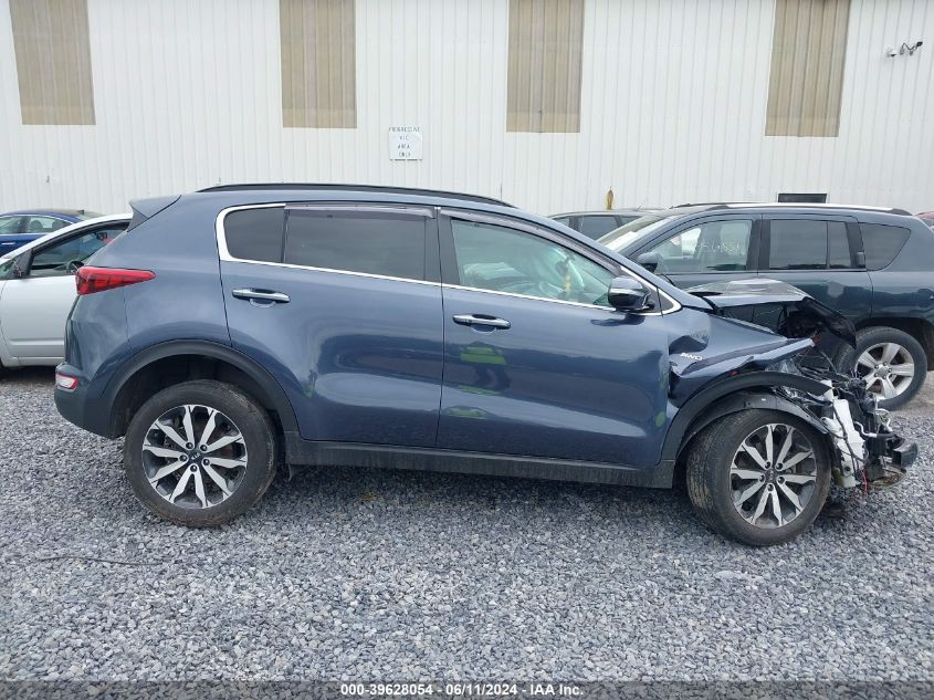 2018 Kia Sportage Ex VIN: KNDPNCACXJ7486240 Lot: 39628054