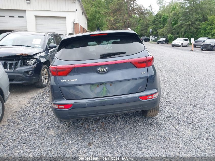 2018 Kia Sportage Ex VIN: KNDPNCACXJ7486240 Lot: 39628054